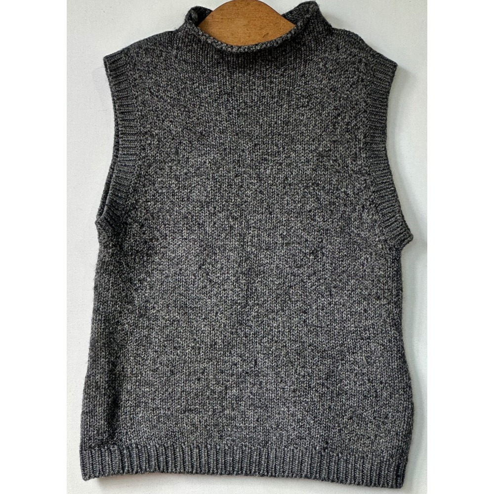 Calvin Klein Sweater Vest Merino Wool Womens L (Fits like a Small) Capsule